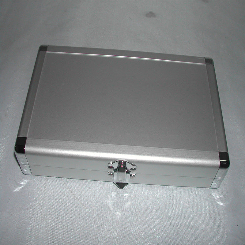 Aluminum Alloy Toolbox Precision Instrument Box Portable Password Box Weight Box Chip Box Display Box Air Box Aluminum Box