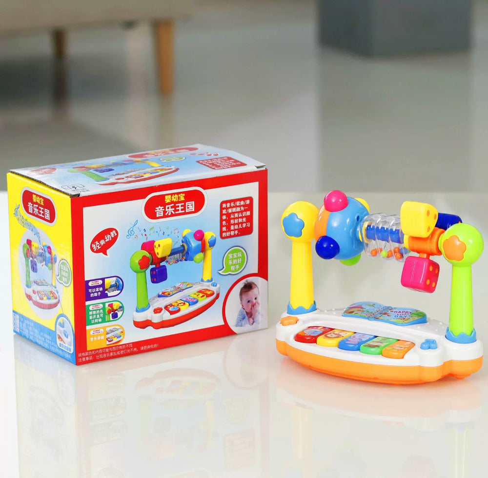 children's early education learning piano enlightenment lighting music piano pat piano drum baby toys wholesale