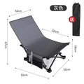 Foldable chair lunch break chair sit and lie foldable recliner portable mini nap foldable chair