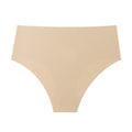 mid-waist plus size women's briefs seamless ice silk pants breathable quick-drying nylon underwear for women