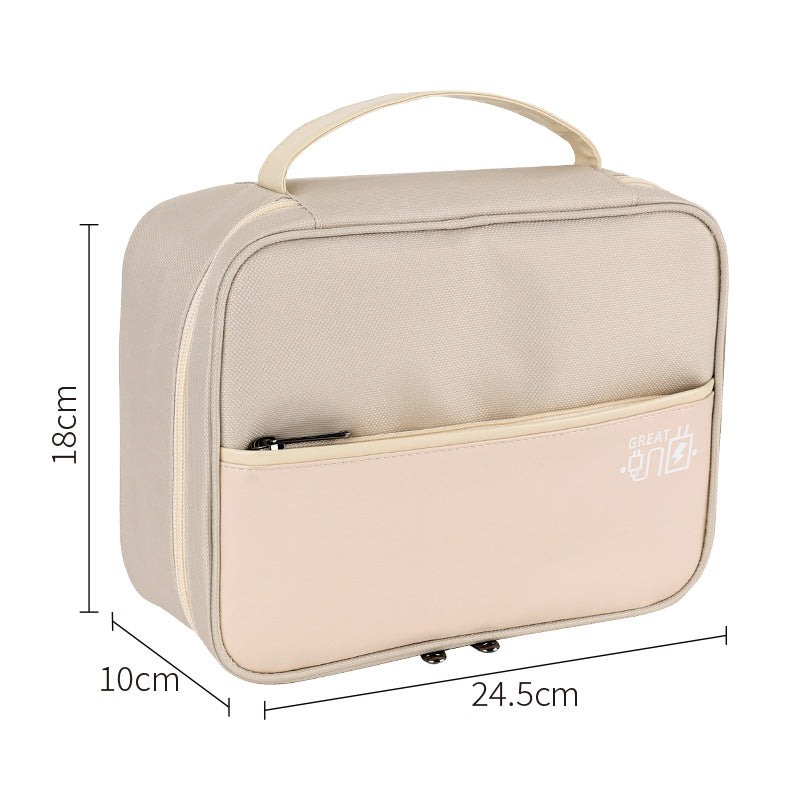 Beilian  data cable storage box, digital accessories storage bag, anti-collision power bank plug, mouse protective bag.