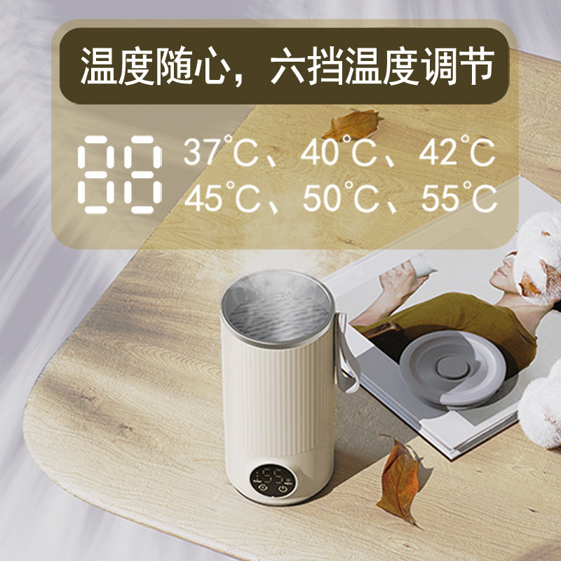 Rechargeable milk thermostat, milk shaker, integrated thawing heating, breast milk powder, fast milk warmer, portable storage, adjustable temperature