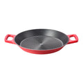 Factory direct supply aluminum spanish seafood plate double ear flat bottom frying pan lobster barbecue plate medical stone double ear pot