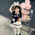 【dropshipping】 pleated skirt new arrival: kids' casual chic summer princess dress - super cute and trendy