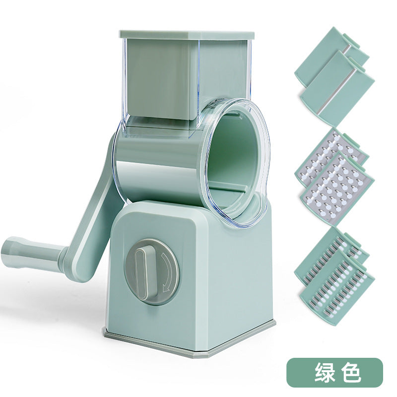 Roller vegetable cutter for homehand-cranked vegetable cutting handy gadgetmultifunctional vegetable cutting machine potato radish shredding slicers shredder