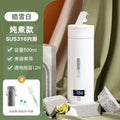 Electric kettle cup - portable travel mini digital display outdoor constant temperature baby warmer for infants - cross-border e-commerce