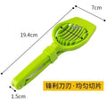 multifunctional red date slicer, strawberry and hawthorn fruit and egg cutting tool, date core removal tool