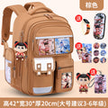 Large brown + free pendant + watch + card holder + 9-piece set + pen case