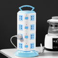 Smart vertical socket panel multi-hole multi-function with usb charging tower type plug strip for home power strip wiring board