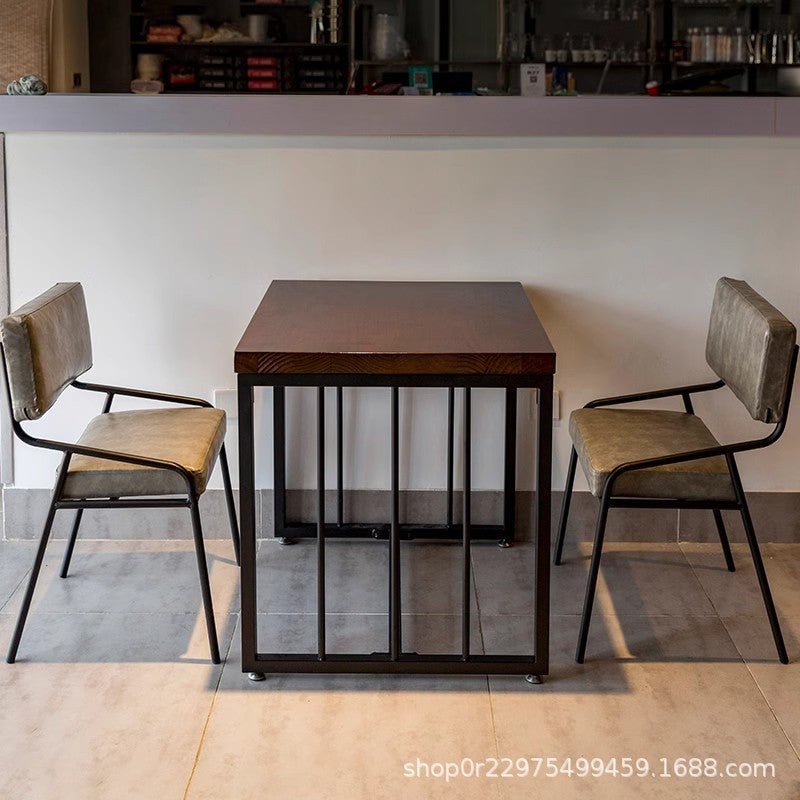 American bar tables and chairs casual music dining bar industrial style coffee shop clear bar pub sofa dining table commercial combination