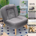 Lazy sofa can lie down and sleep single lunch casual chair bedroom reading lounge chair small sofa foldable