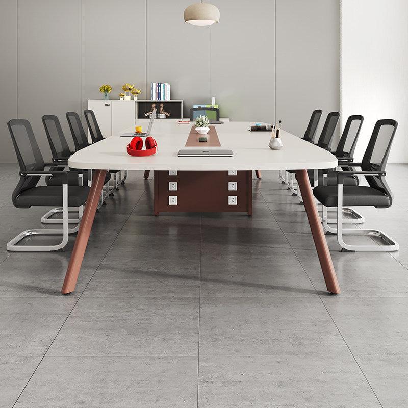 Saint li conference table long table casual modern small office desk conference room long table negotiation table and chairs office furniture
