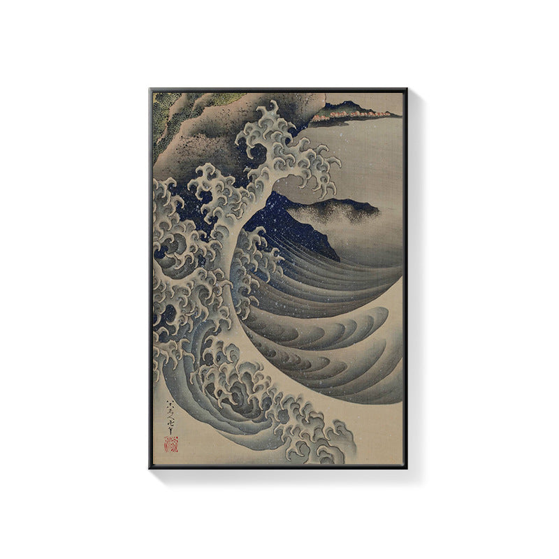 Japanese Mount Fuji decorative painting Ukiyo-e Japanese Japanese Japanese style Japanese style Japanese style restaurant box hanging painting B & B hotel mural