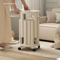 plastic stacking stool - heavy duty round stool, 4-in-1 combination set for home storage, can be used as a dining chair or low stool