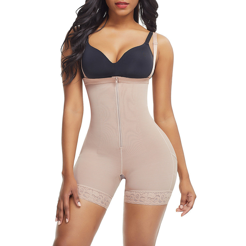 Amazon cross-border one-piece shapewear for women, tight-fitting shaping, tummy control, hip lift, waist-cinching suspender shapewear
