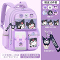 kids school bag for primary school girls school cartoon spine protection and burden reduction large capacity ultra-light backpack wholesale