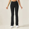 New arrival cross-border fashion butt lifting yoga pants peach butt running training tight sports wide leg pants breathable fitness pants