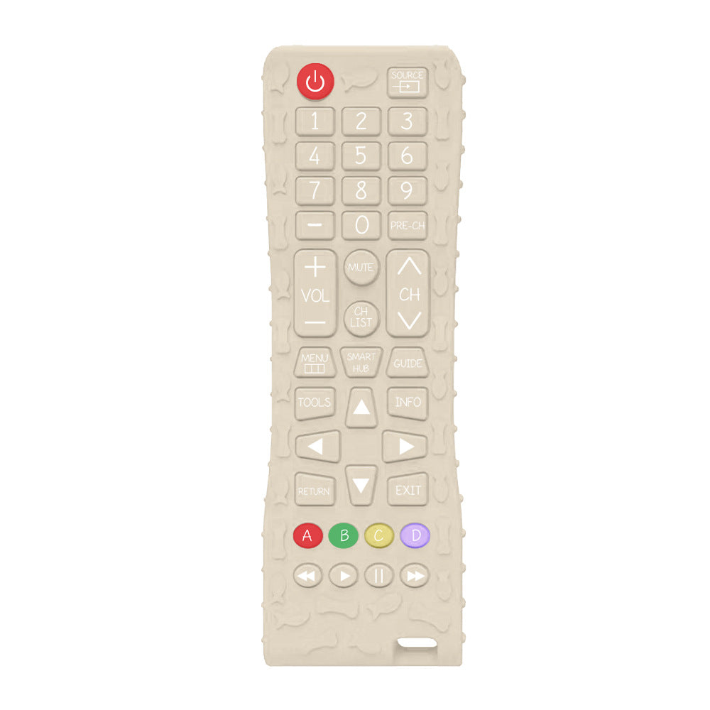 Baby Teether Toy Cross-border Silicone Baby Teether Food Grade Remote Control Teether Molar Stick Toy