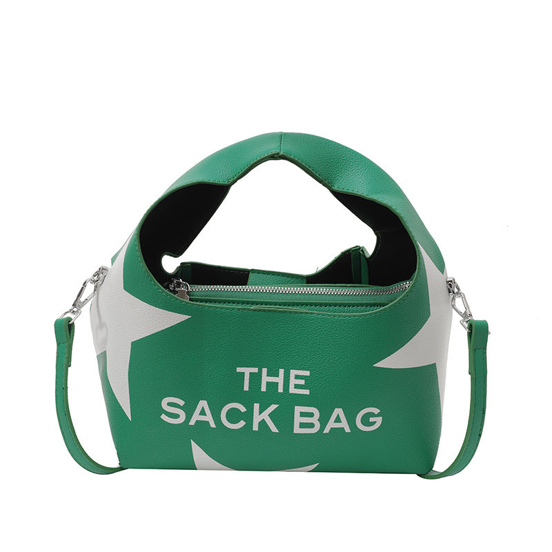 new arrival large-capacity trendy handbag fashionprintinglettereasiest for matchcasual crossbody bag