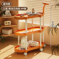 Mobile kitchen cart, simple side table, household living room side table, corner table, bathroom shelf, small trolley