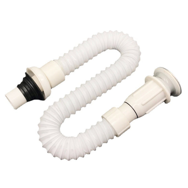 Sewer pipe, deodorant hose set, washbasin, washbasin, sewer steel wire drain pipe to prevent backflow and overflow.