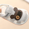 Baby boys' sandals summer baby girls' shoes 0-1-2 years old infant soft sole non-slip first walker shoes squeaky shoes kids