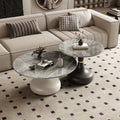Rock slab coffee table living room for homenew arrivalpopularaccessible luxuryclassy table square folding marble small apartment tea table