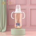 Babycare ppsu baby bottle with handles, anti-colic, anti-fall, gravity ball, 300ml