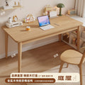 Solid rubberwood desk - home office desk, workstation, study writing desk, computer desk, bedroom study table