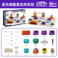 Children's educational electronic building blocks - science & physics light-up circuit mini experiments - electrical circuit board - level 2
