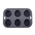 Bestselling mousse ring food-grade 6-cavity silicone donut cake mold - oven safe, direct from the manufacturer