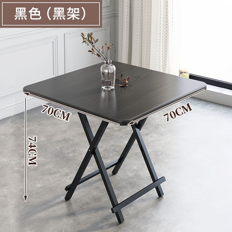 Folding tablefor homedining tablesimple small square table4-person tablesmall apartment portable outdoor stall balcony table