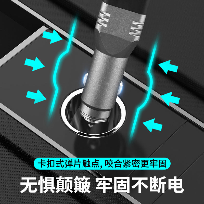 Cross-border new multi-function car charging window breaker flashlight LED portable lighting car charger