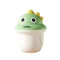 Cartoon shampoo cup, kids' shampoo cup, dinosaur shampoo spoon, baby bath water ladle, plastic infant water scoop