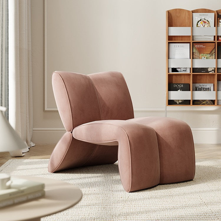 Accessible luxury modern living room designer single lazy sofa chair hotel beauty salon rest reception balcony casual chair