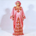 supply of african women's clothing plus size full craftsmanship plus fragrant robe   loose dress headscarf