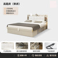 (upgraded white bed) high-box storage single bed