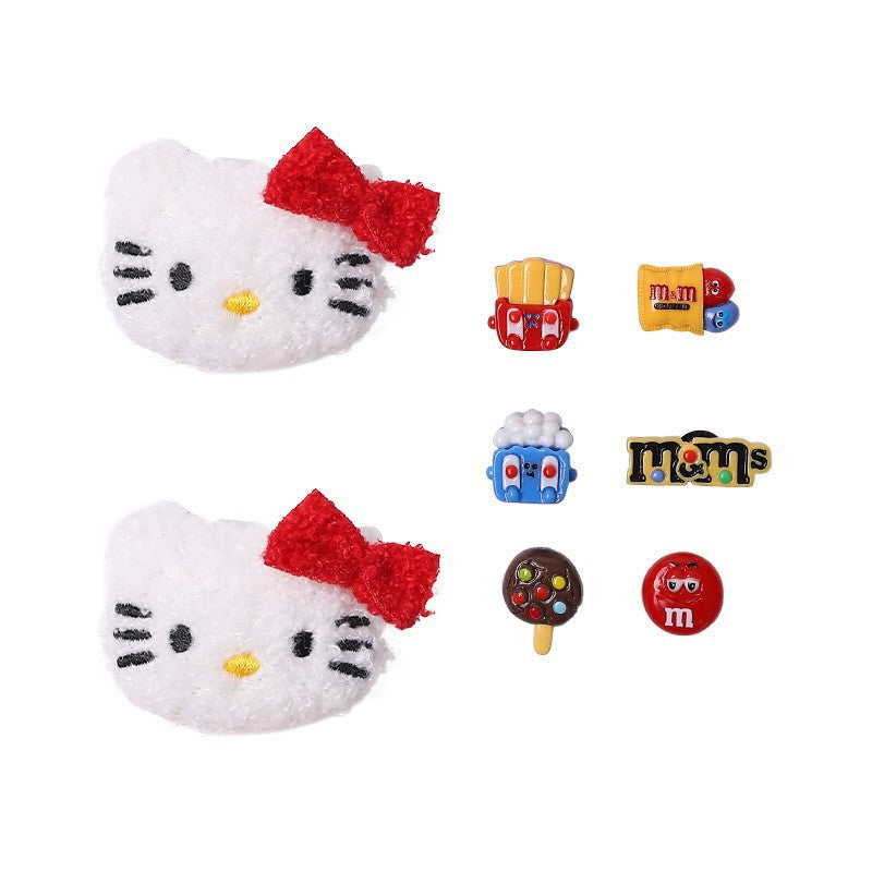 New kitty cat leopard print clogs - women's non-slip, odor-resistant summer outdoor slippers, indoor house slippers