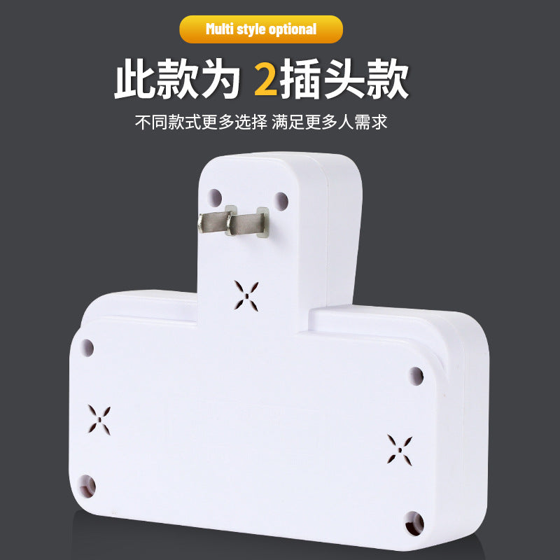 Two-pin socket 2-hole plug two-head plug strip two-phase for home with usb power strip japan taiwan drag power strip