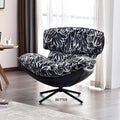 Scandinavianaccessible luxury single sofa chair modern casual designer lazy living room balcony rotatable casual rocking chair