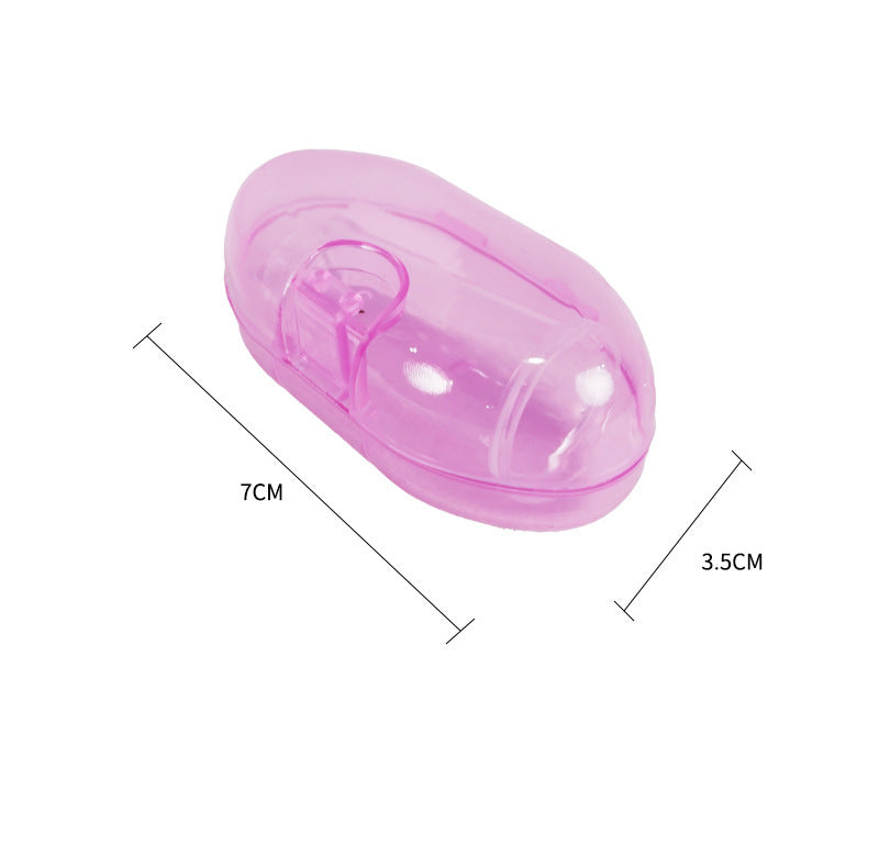 Factory direct sales baby thumb cover toothbrush, silicone baby tooth brush, finger toothbrush, baby tongue coating cleaning brush box