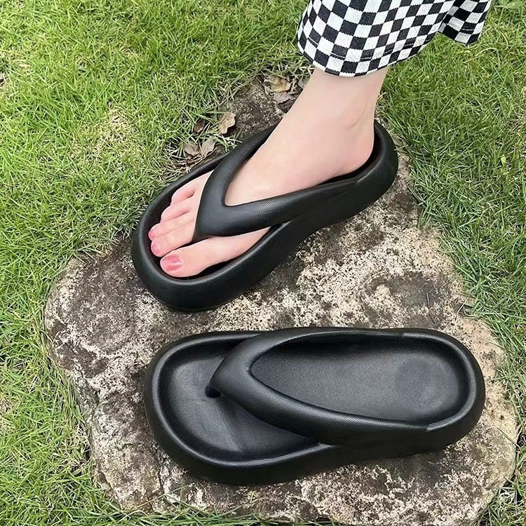 New arrival flip-flops women's summer ins trendy fashionoutwear flip-flops internet celebrity seaside beach sandals in stock
