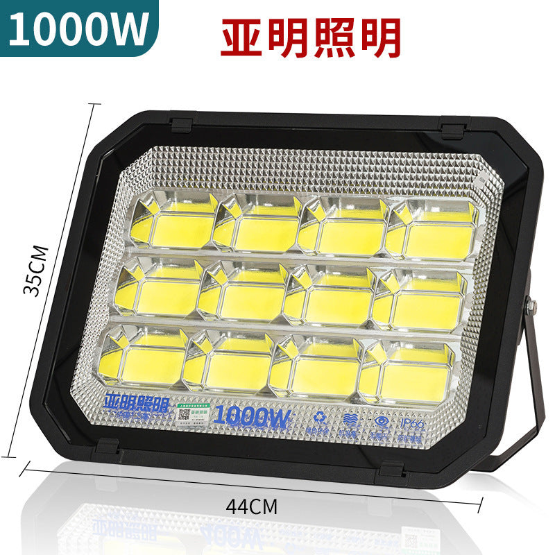 Yaming Outdoor Large Area Lighting Construction Site Special Flood Light 1000w Project Strong Light LED Spotlight