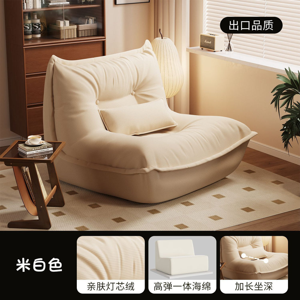 Lazy sofa can lie down and sleep recliner caterpillar single sofa nest chair human dog house tatami sofa chair