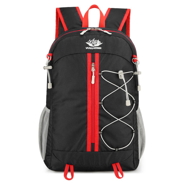 New outdoor lightweight folding backpack large capacity wear-resistant storage skin bag mountaineering travel sports backpack