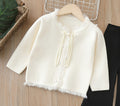 Girls' knitted sweater two-piece set -  autumn/winter new arrival - chinese style hanfu outfit with pants for baby girls