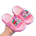 Kids' summer cartoon slippers - boys' indoor home anti-slip soft sole bathroom cute girls' baby parent-child sandals