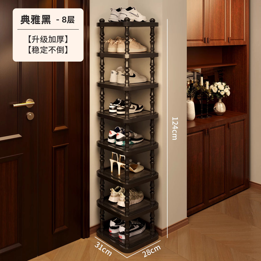 Shoe rack for home door multi-layer shoe cabinet simple storage rack rental room dormitory entrance door shoe storage handy gadget