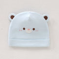 Milu bear baby hat (blue)