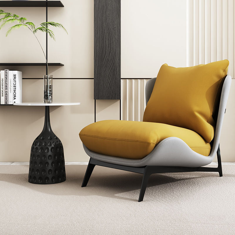 Single sofa recliner italian accessible luxury small apartment living room balcony sofa office master bedroom b&b casual sofa